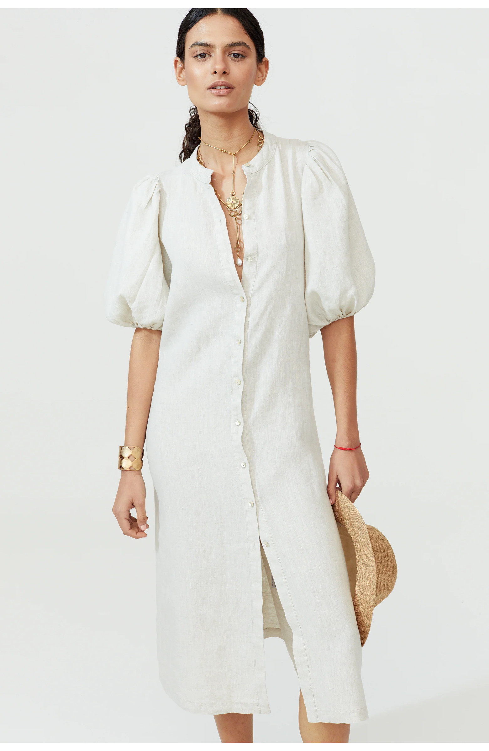 Bubble Linen Dress | Nordstrom