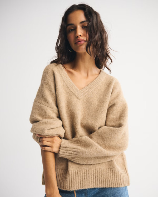 Dad V-Neck Sweater | Abercrombie & Fitch (US)