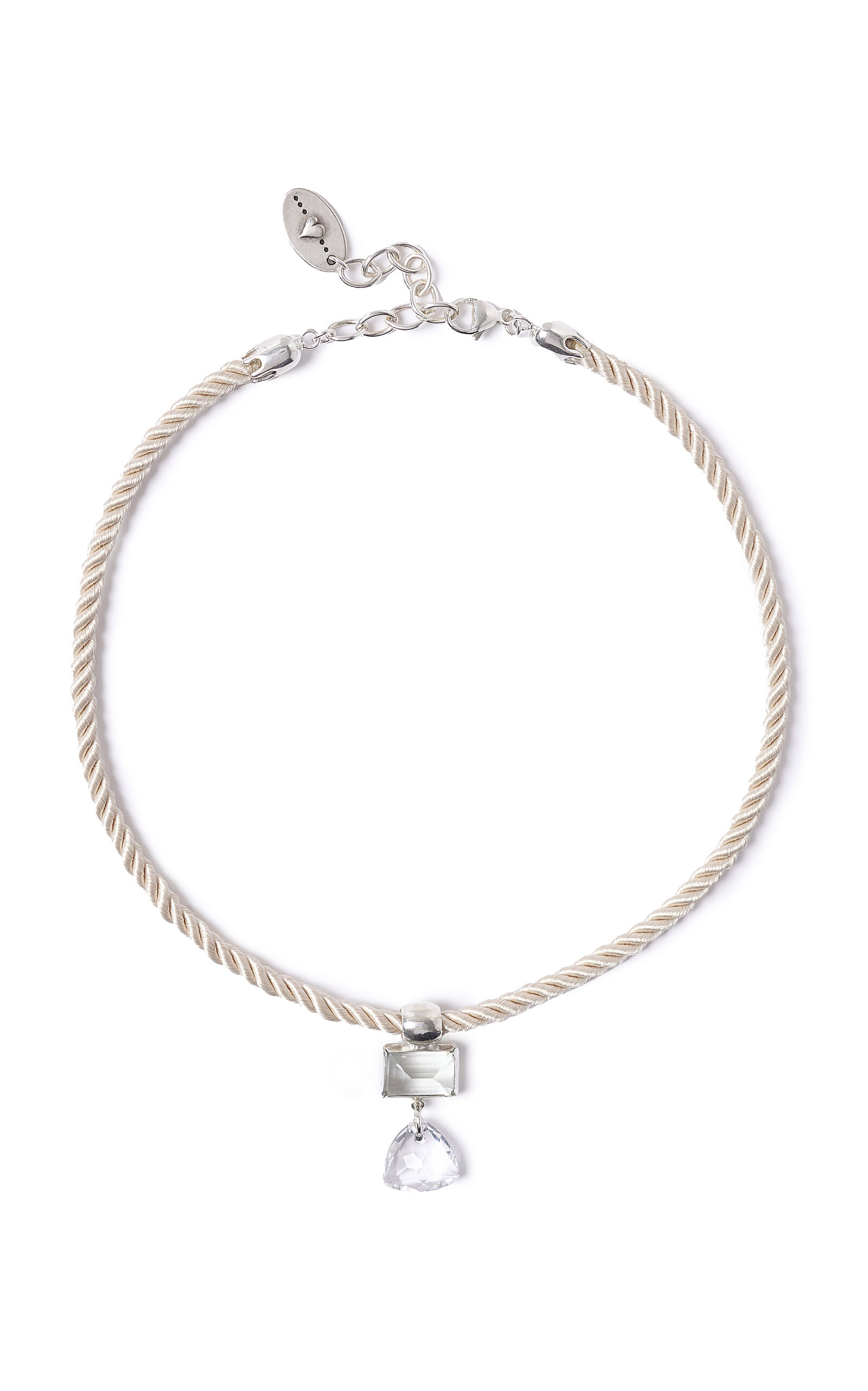 ExclusiveChan LuuExclusive Beverly Amethyst Silk Necklace$295Color—GreenAdd To BagRemove from F... | Moda Operandi (Global)