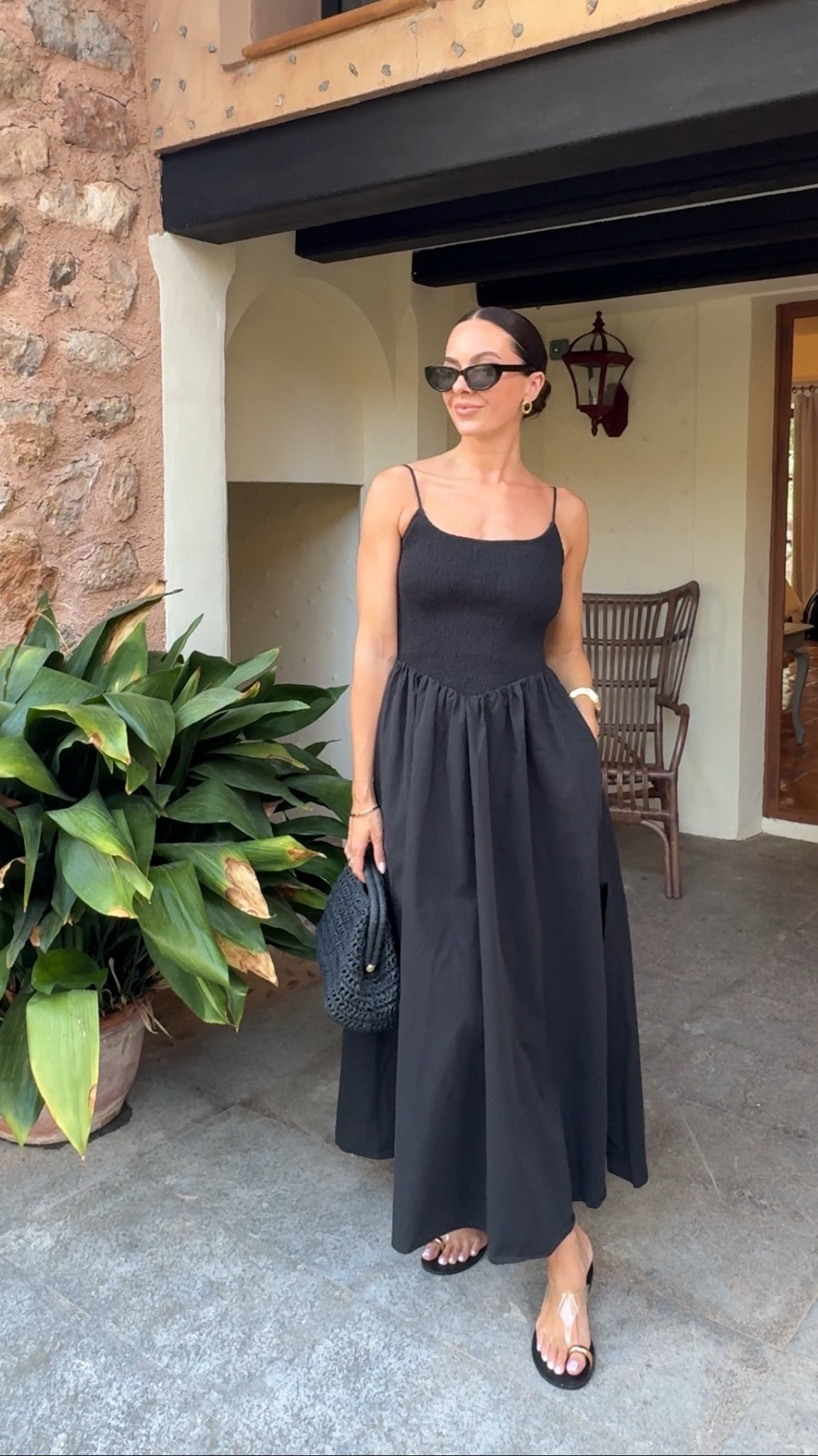 A black summer maxi I wear on repeat ☀️

#LTKdresses #LTKdatenight #LTKsummer