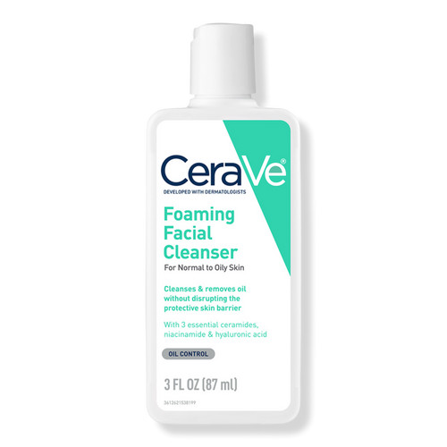 Travel Size Foaming Facial Cleanser for Balanced to Oily Skin - CeraVe | Ulta Beauty | Ulta