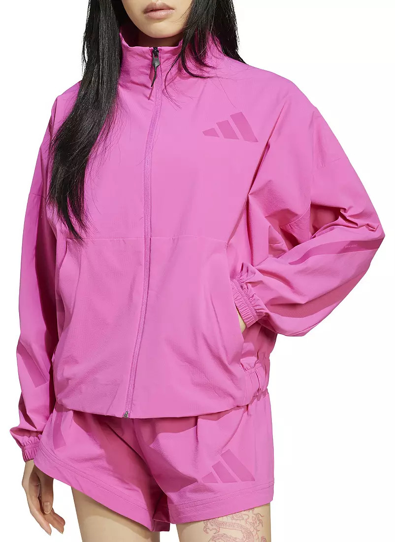 adidas Women's ZNE Woven Full-Zip Jacket | DICK'S Sporting Goods