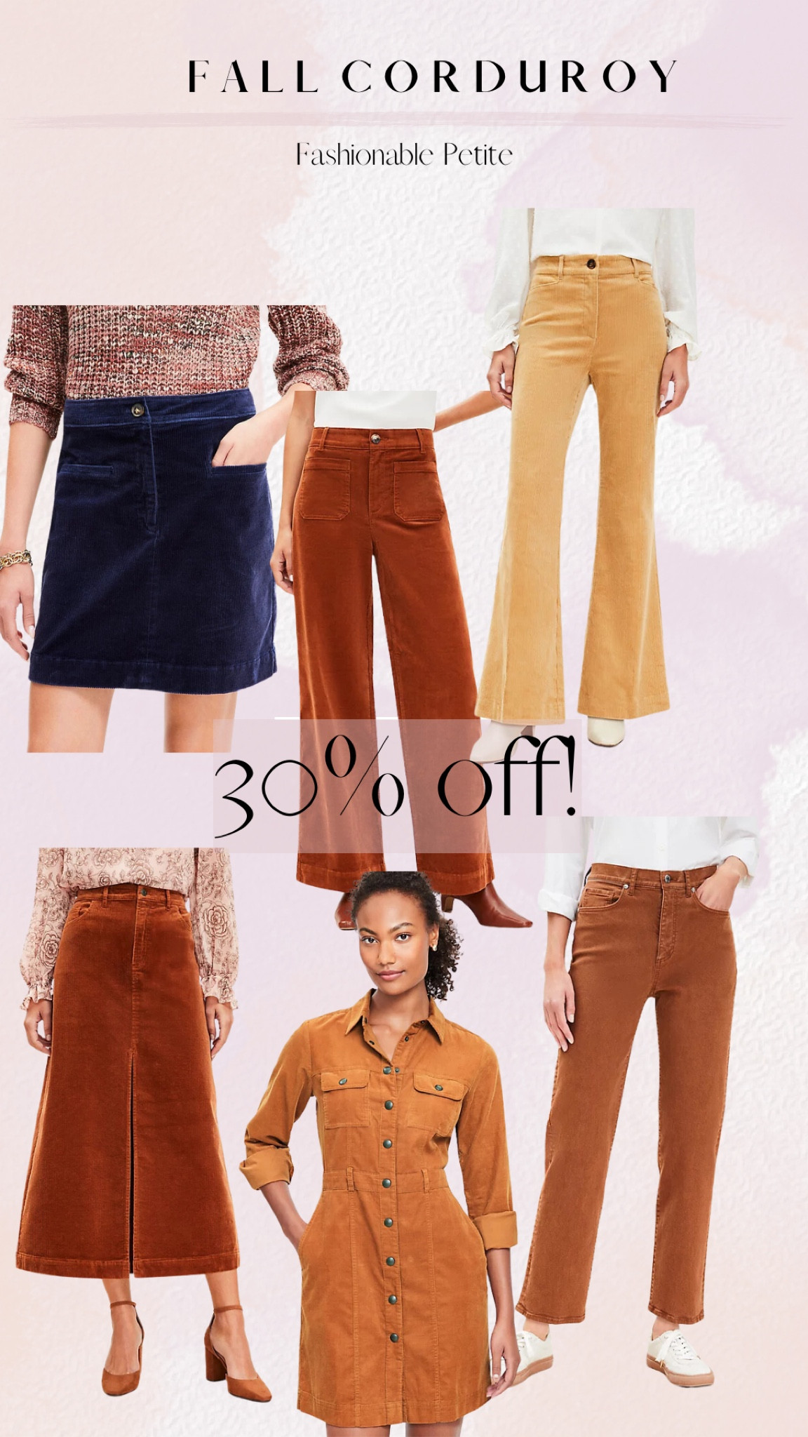 Corduroy staples to have in your closet for fall including corduroy dress, corduroy skirt, and corduroy pants.

Fall outfit, corduroy, cords, fall outfits, fall dress, fall pants 

#LTKSaleAlert