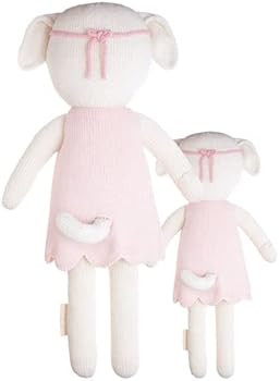 cuddle + kind Charlotte The Dog Little 13" Hand-Knit Doll – 1 Doll = 10 Meals, Fair Trade, Heir... | Amazon (US)
