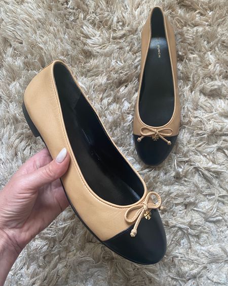 These are so cute in person and on your feet!  Great designer look for much less of a price tag!  I bought the all black as well. 

#shoes, #flats 

#LTKCyberWeek #LTKHoliday #LTKshoecrush