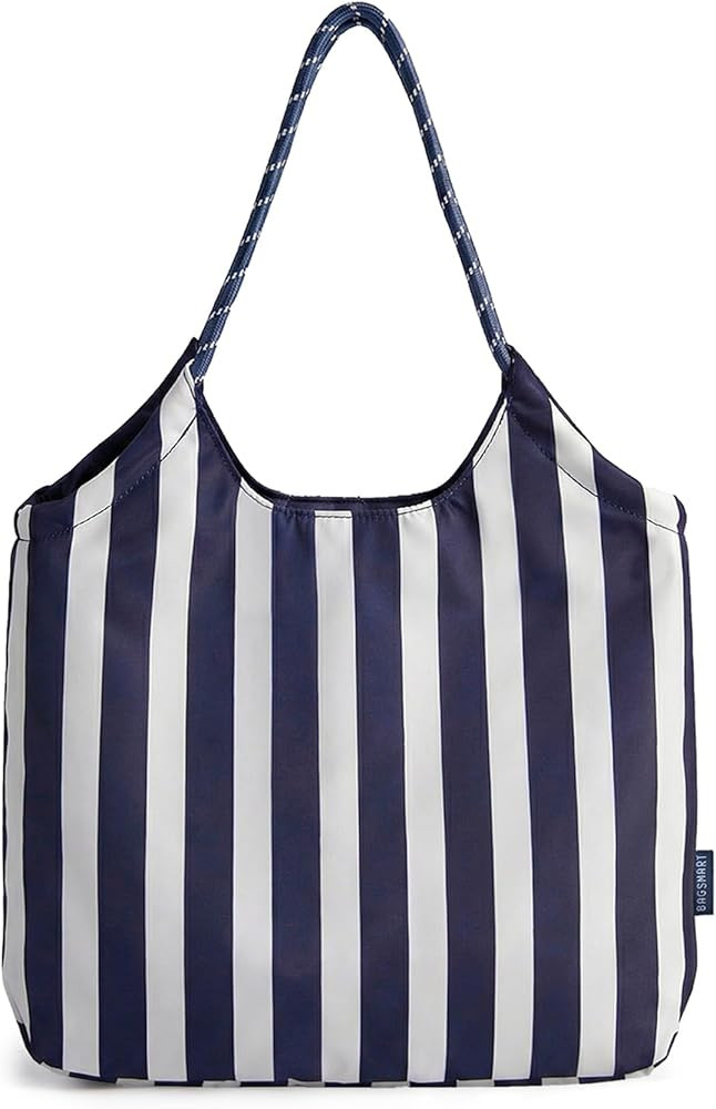 BAGSMART Beach Bags for Women, Beach Tote Bag Beach Bag with Zipper Travel Tote Bag for Women San... | Amazon (US)