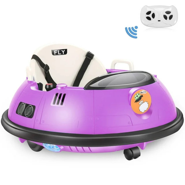 Farmdex 12 Vot Ride on Toys for Toddlers Ride on Bumper Car with Remote Control, Baby Bumper Car ... | Walmart (US)