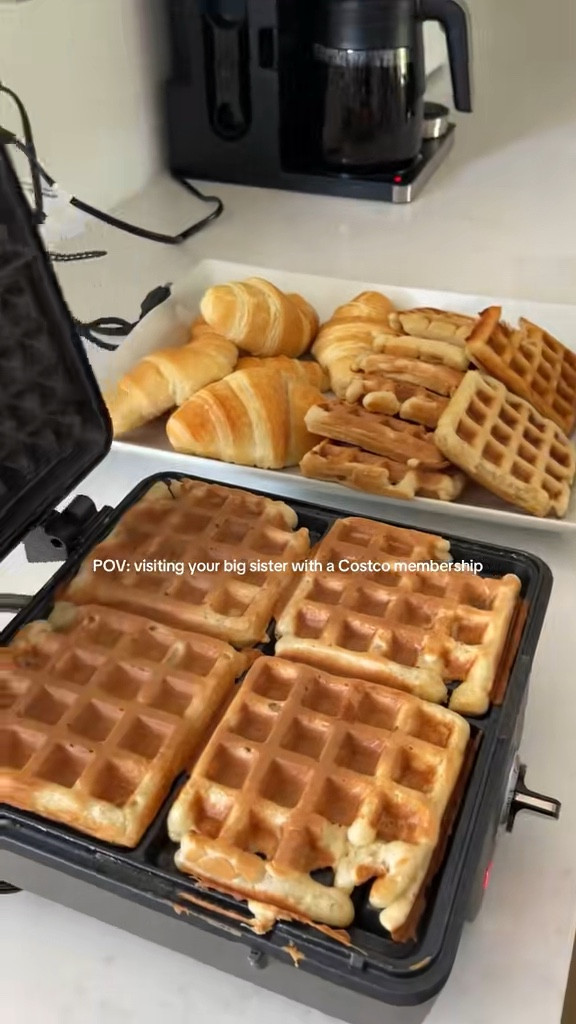 The perfect Sunday morning breakfast! Ninja coffee maker & Cuisinart waffle maker

#LTKhome #LTKcanada #LTKfamily
