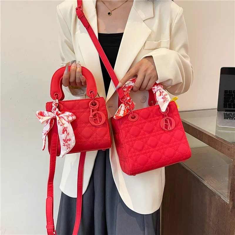 High End Matte Women's Fashionable Single Shoulder Multifunctional Carrying Crossbody Bag With Di... | DHGate