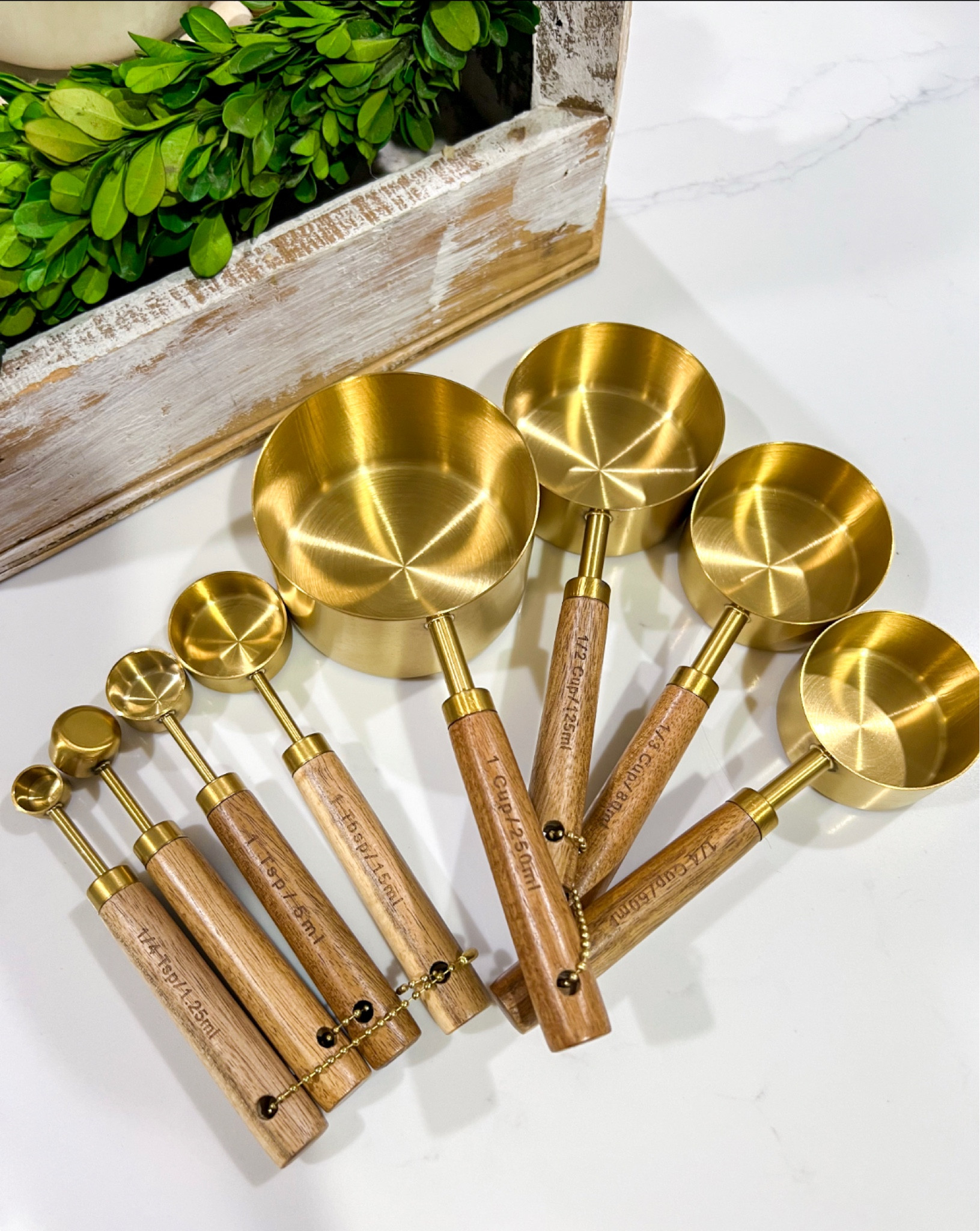 Amazon wooden handle measuring spoon and cup set  

#LTKGiftGuide #LTKfindsunder50 #LTKhome