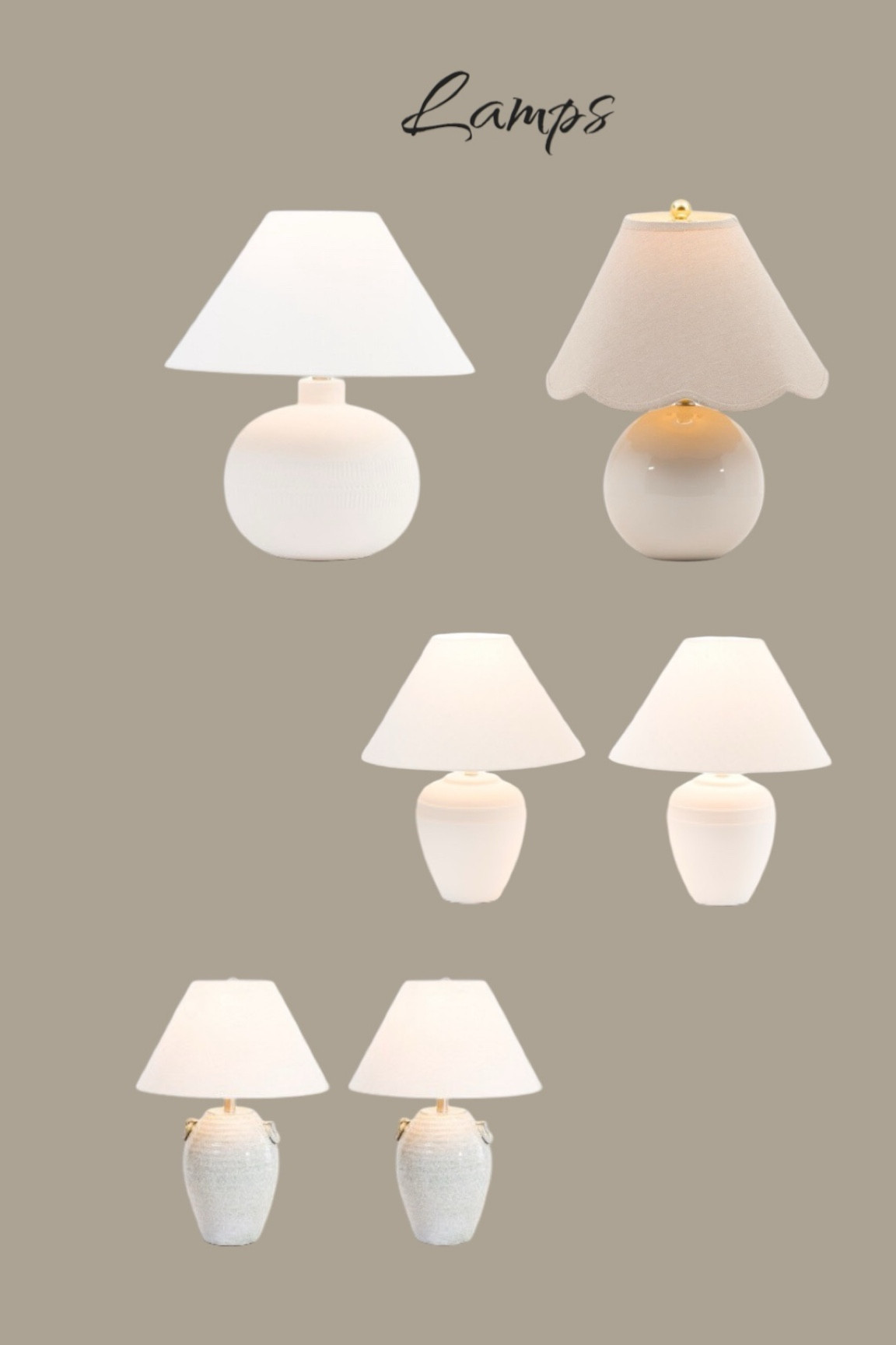 Affordable lamps

#LTKSaleAlert #LTKStyleTip #LTKSeasonal