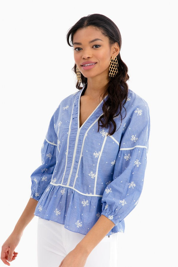 Jaden Embroidered Top | Tuckernuck