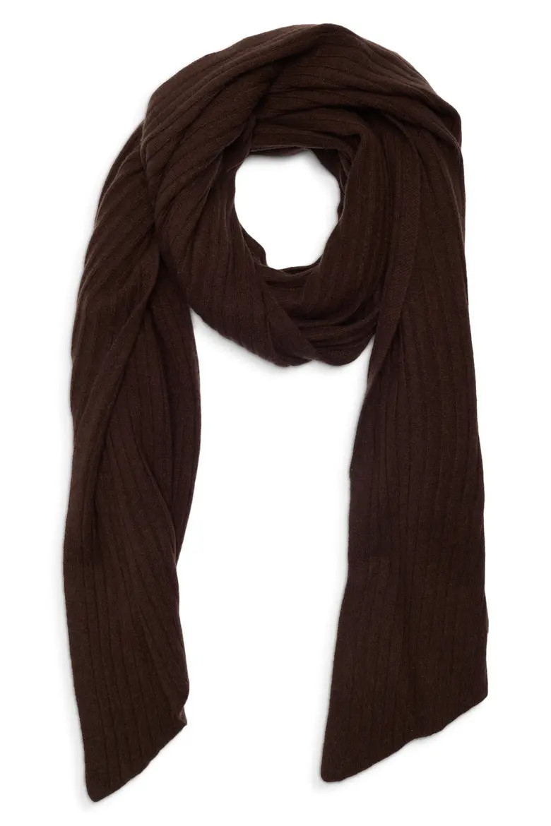 Rib Cashmere Travel Wrap (Women) | Nordstrom | Nordstrom