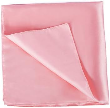 12 Pack Blush Pink Cloth Napkin Premium Polyester Cloth, 20‘’ inch Satin Square Dinner Table Napkin  | Amazon (US)