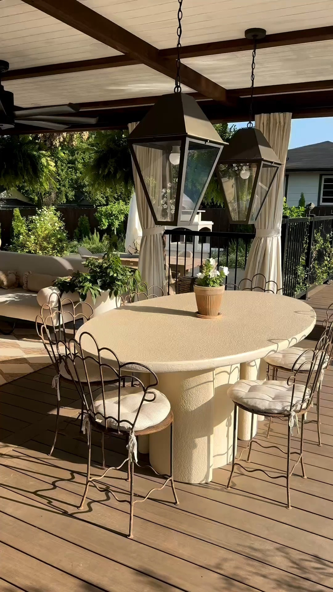 We installed these new lantern pendants from Lightopia and I’m in love! My older pendants were wicker and they got moldy with all the humidity here. These are perfect! Backyard. Patio. Porch. Above ground pool. Deck design.

#LTKHome #LTKSeasonal #LTKSwim