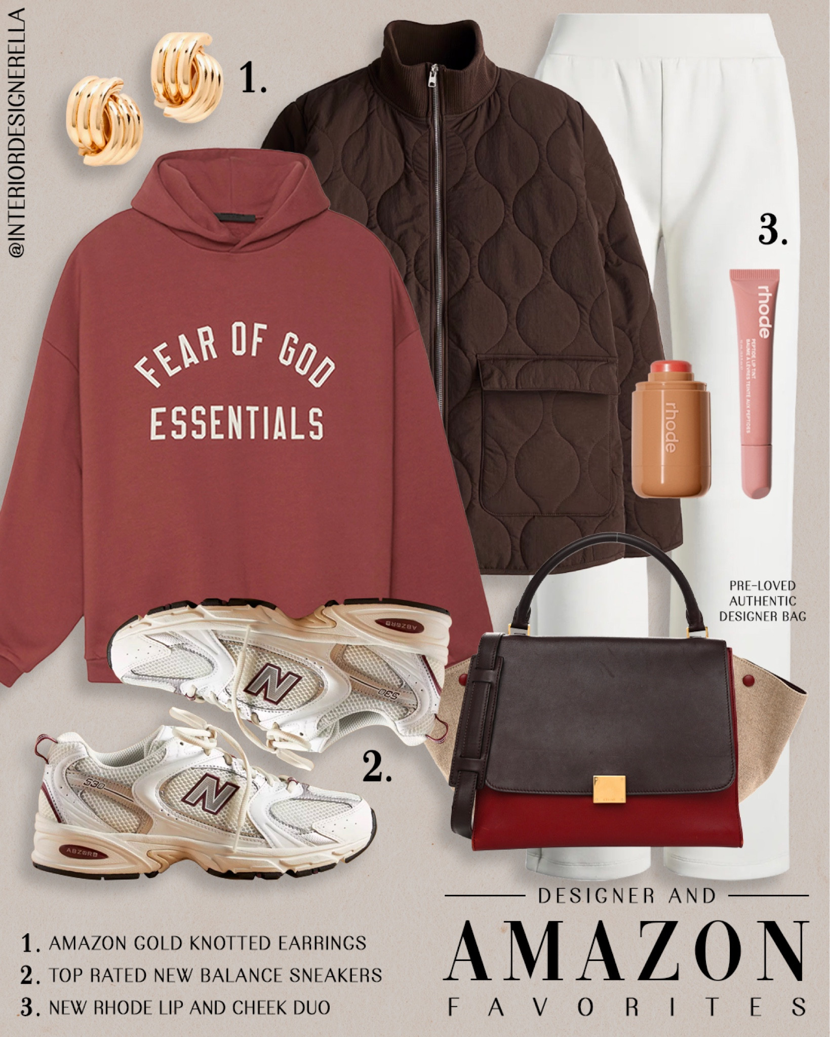 Amazon gold knotted earrings + top rated New Balance sneakers!✨ Share this post with a friend!!🤗 Click on the “Shop OOTD Collages” collections on my LTK to shop this post and more!🤗 Have an amazing day!! Xo!!

#LTKFindsUnder50 #LTKFindsUnder100 #LTKShoeCrush