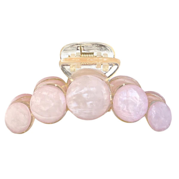 Dots Claw Clip  - Pink | Headbands of Hope