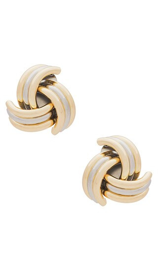 Savannah Gold Earrings in Gold | Revolve Clothing (Global)