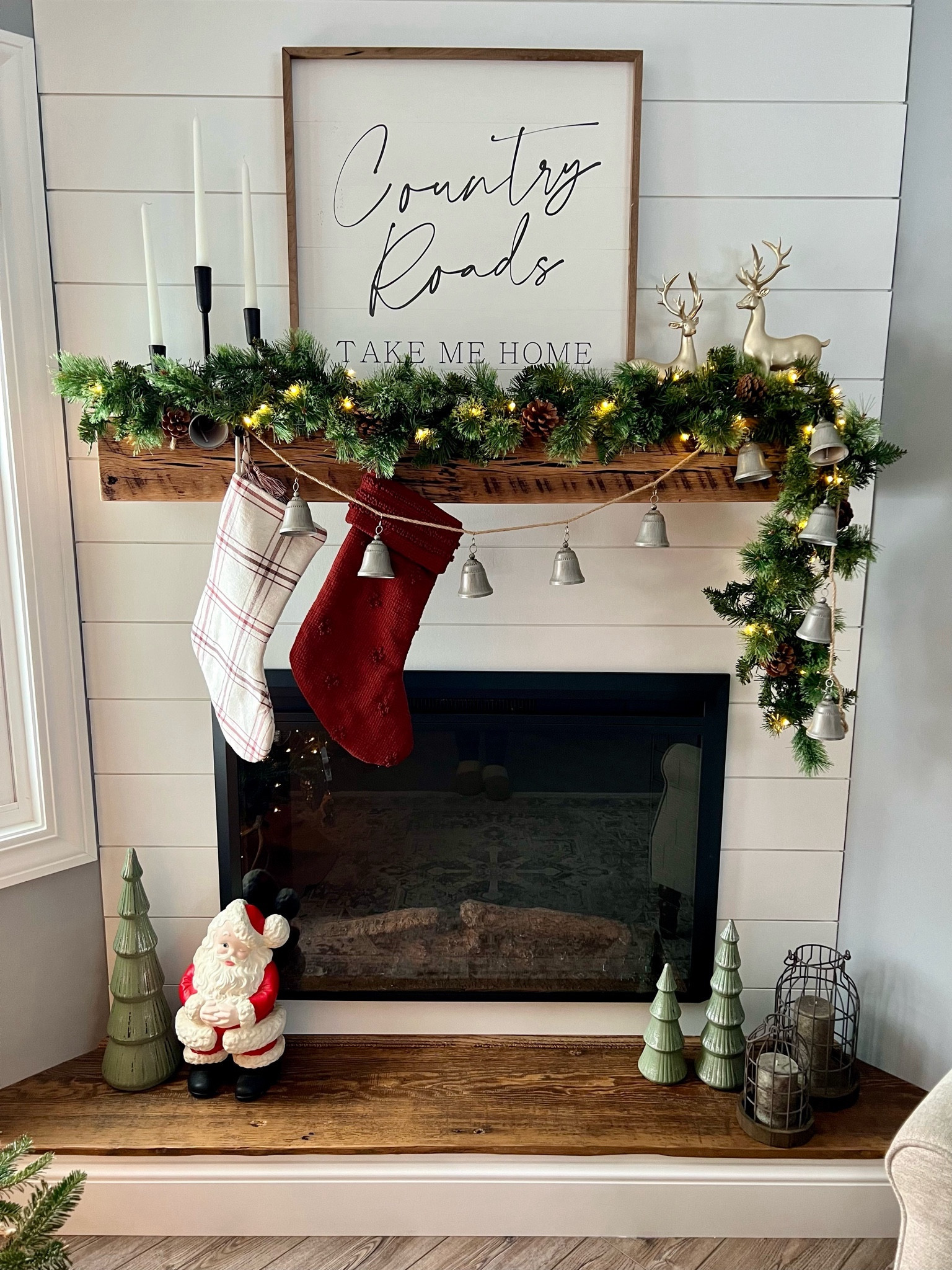 Christmas mantle, Christmas fireplace, Christmas decorations, Christmas decor

#LTKHoliday #LTKSeasonal #LTKhome