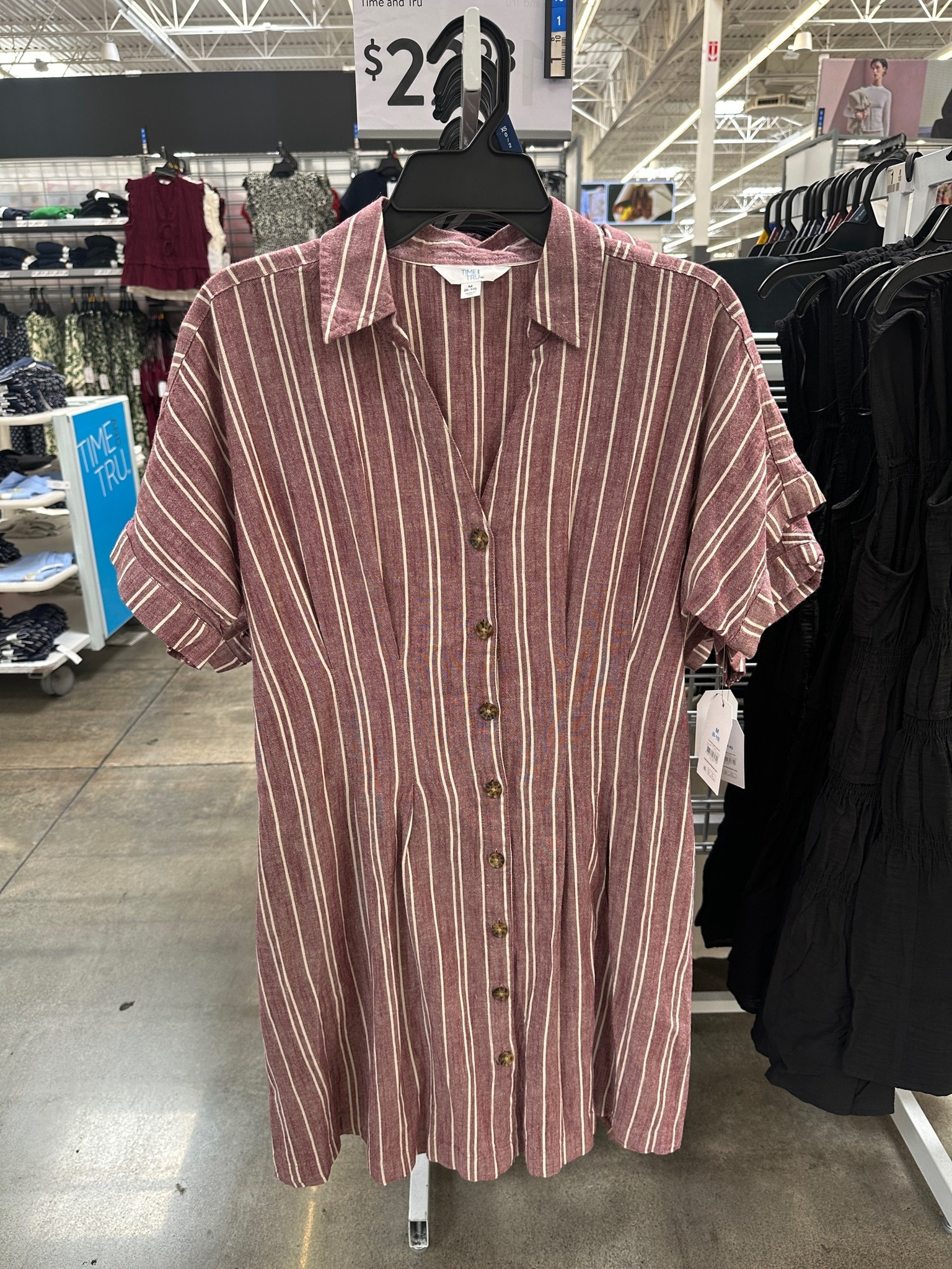Found this at Walmart and grabbing it in my size online! 

Striped linen-blend shirtdress, easy button-front.

Perfect for fall transition fall 🍁

#LTKmomlife #LTKootd #LTKSeasonal