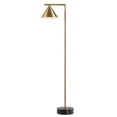 60" Chelsea Cone Shade Floor Lamp (Includes LED Light Bulb) Brass - JONATHAN Y | Target