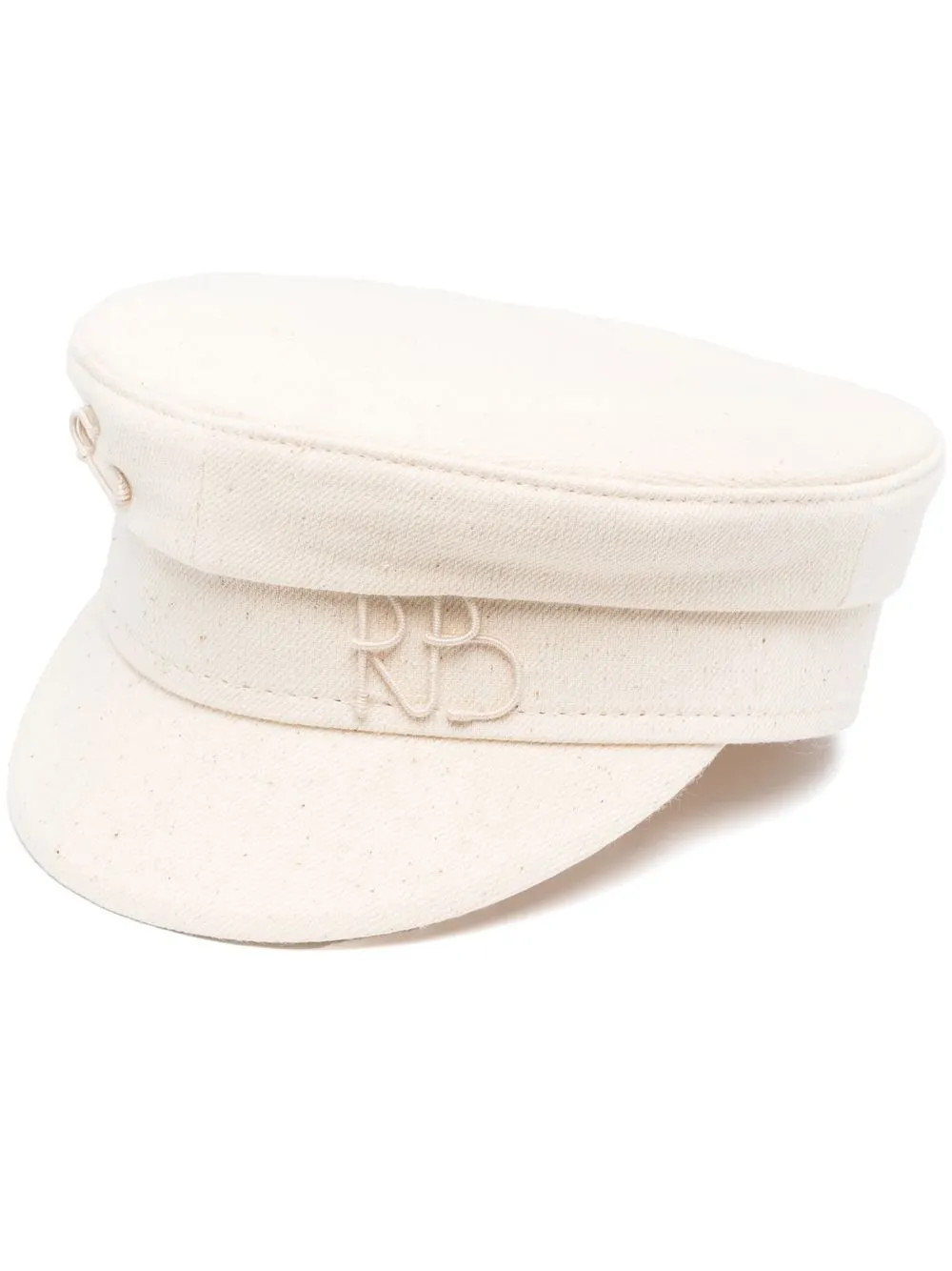 Ruslan Baginskiy Safety-pin Baker Boy Cap - Farfetch | Farfetch Global