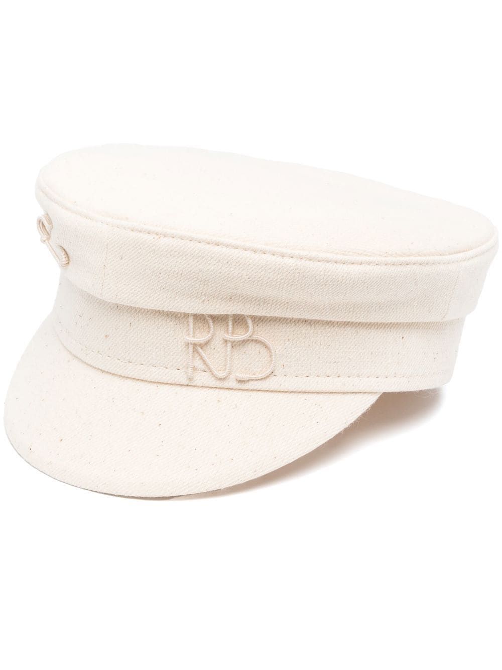 Ruslan Baginskiy Safety-pin Baker Boy Cap - Farfetch | Farfetch Global