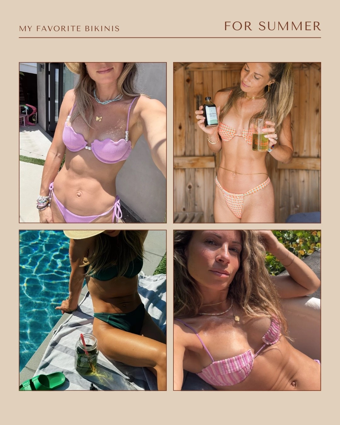 My favorite bikinis for the summer + affordable alternatives! 

#LTKStyleTip #LTKSwim #LTKSummerEdit