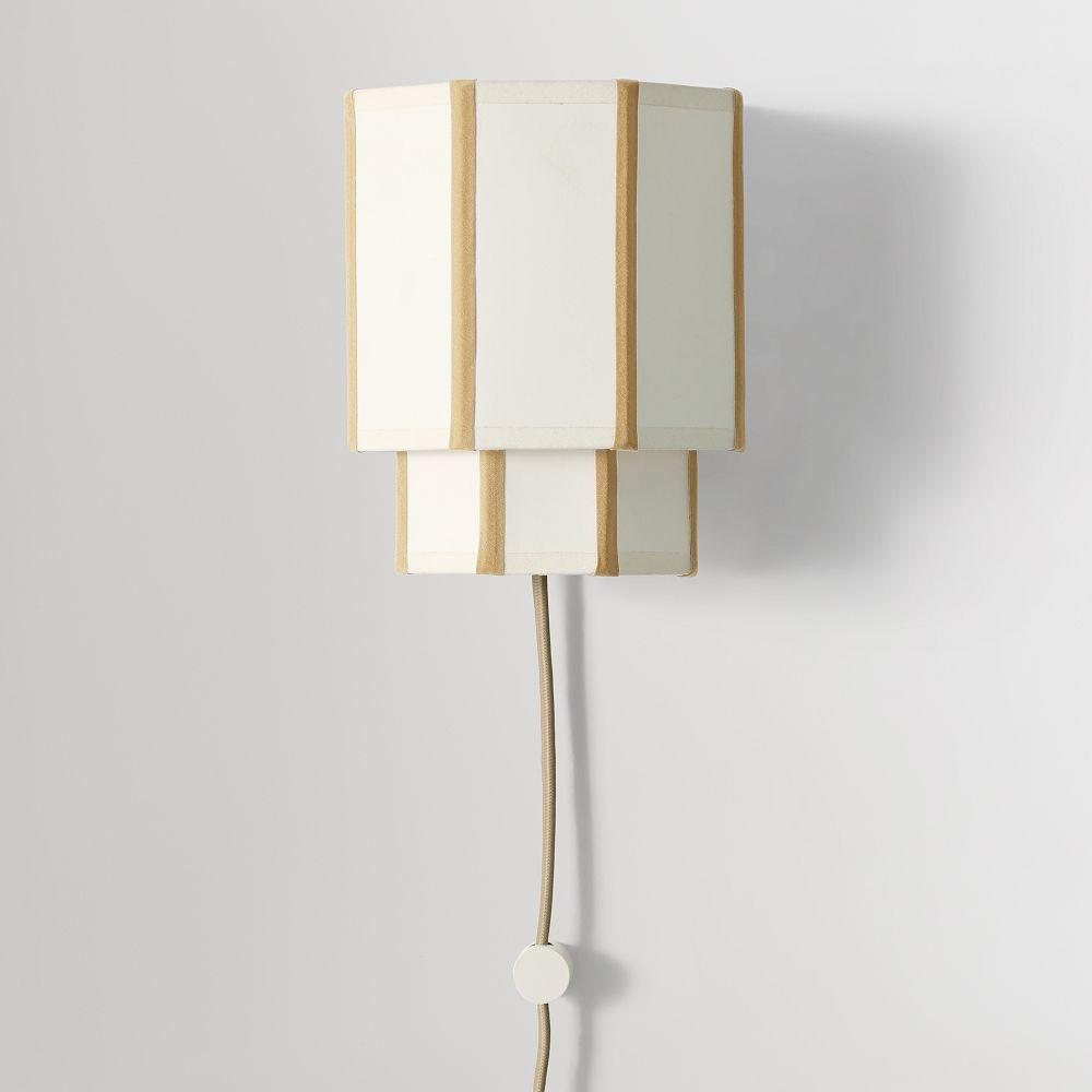 Emma Chamberlain Faceted Plug-In Sconce (7") | West Elm (US)