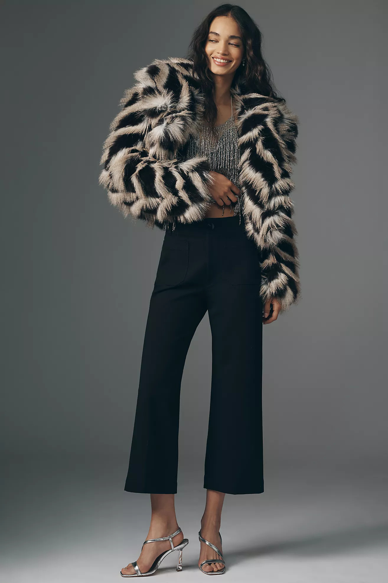 The Colette Ponte Crop Wide-Leg Pants by Maeve | Anthropologie (US)