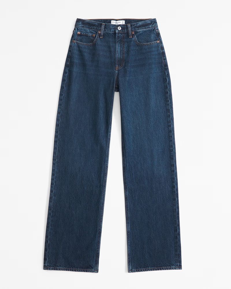 High Rise Loose Jean | Abercrombie & Fitch (UK)