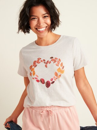 EveryWear Graphic Slub-Knit Tee for Women | Old Navy (US)