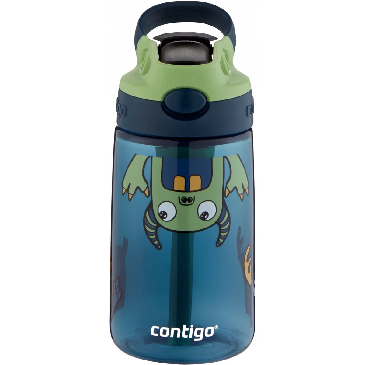 Contigo Kid's 14 oz. AutoSpout Straw Water Bottle with Easy-Clean Lid - Walmart.com | Walmart (US)