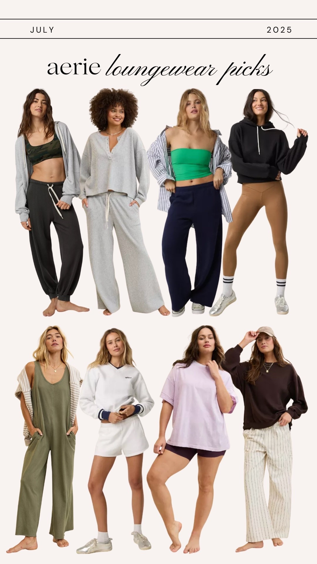Aerie Lounge // Summer Loungewear // Summer Fashion // Matching Sets // Aerie Leggings // Transitional Summer Outfits 

#LTKStyleTip #LTKSeasonal