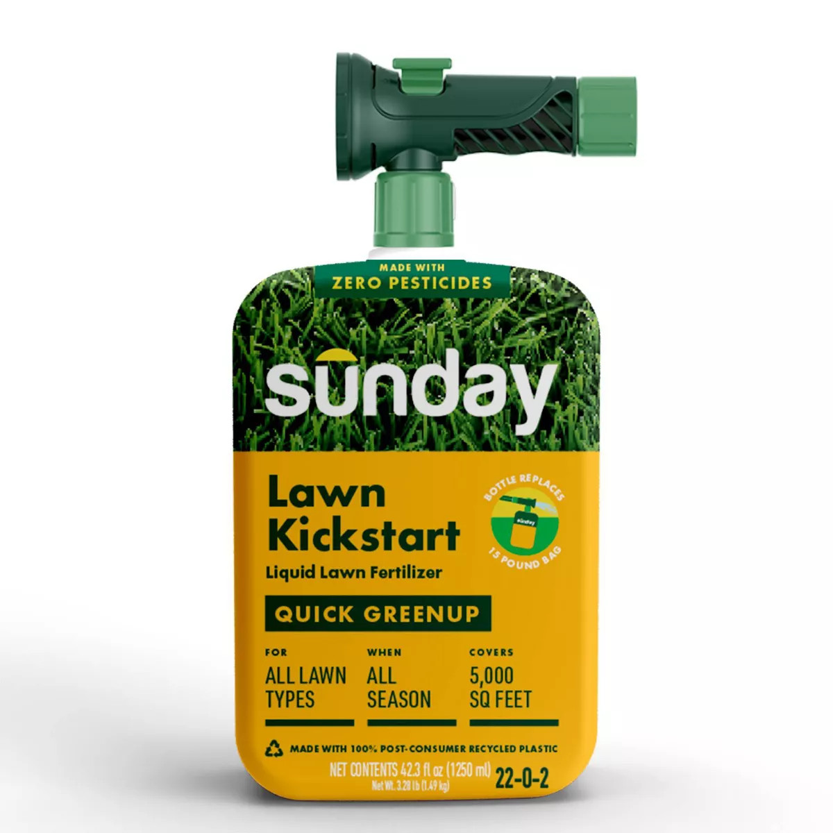 Sunday Lawn Kickstart Bottle Lawn Fertilizer 42fl oz | Target