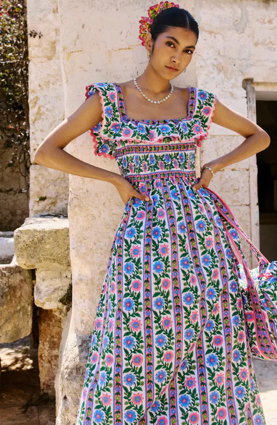 Folk Border Carrie Dress

Blue & Pink Block Printed Dress 

 #LTKootd #LTKmomlife #LTKTravel