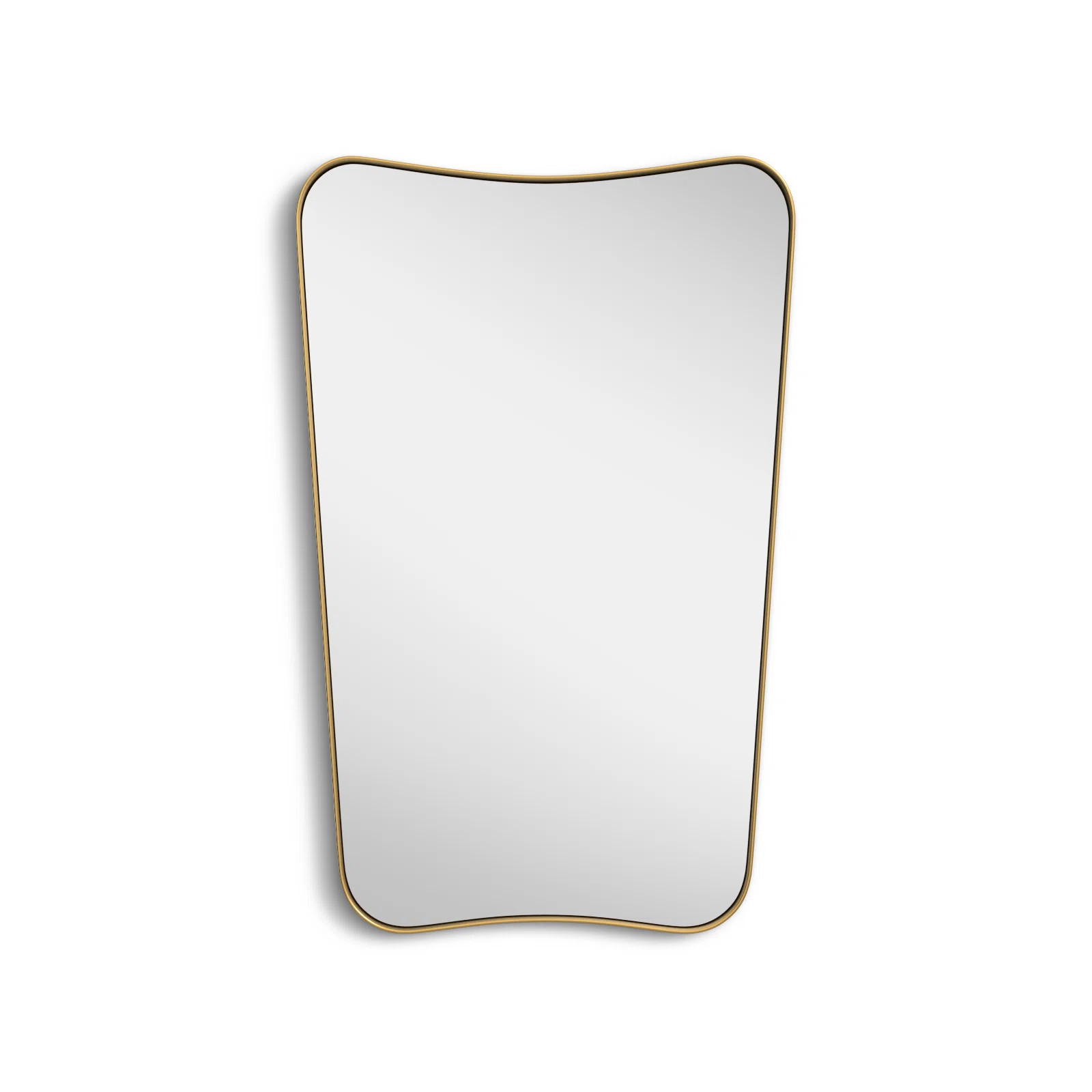 Joss & Main Capra Wavy Metal Wall Mirror & Reviews | Wayfair | Wayfair North America