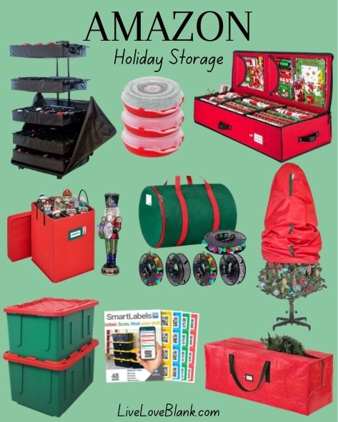 Amazon storage solutions 
Organizing 
Holiday storage 


#LTKHome #LTKHoliday #LTKSeasonal