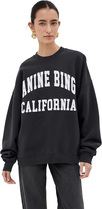 ANINE BING Women's Miles Sweatshirt | Amazon (US)