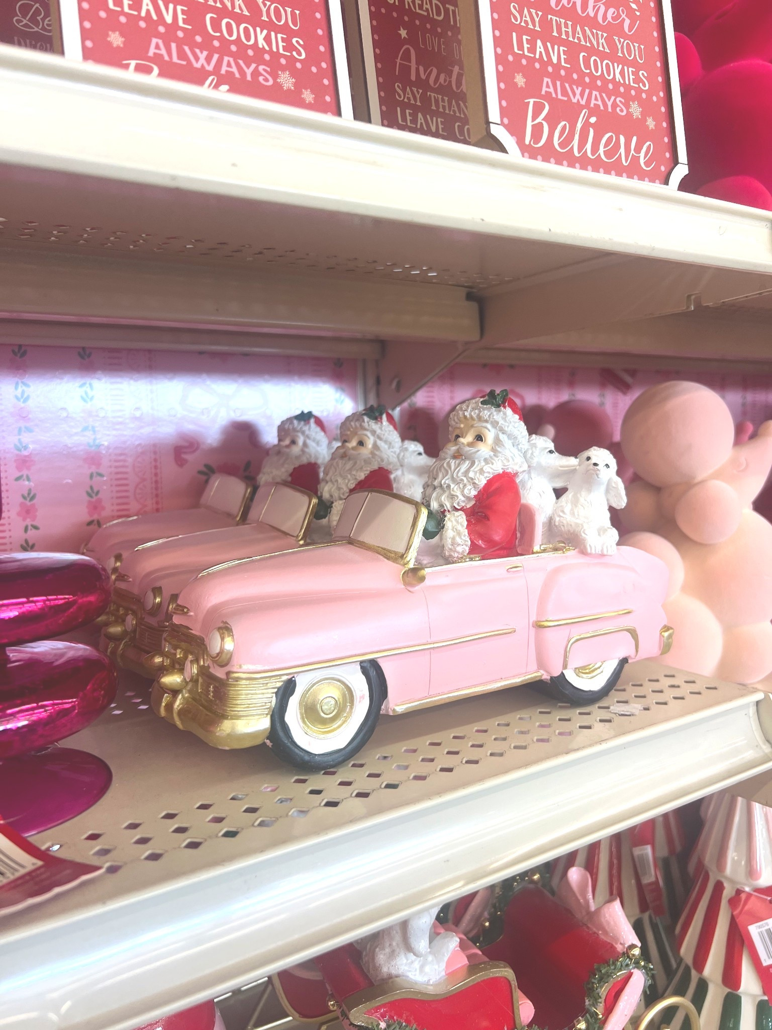 It Counts! 💖
… I always claim a pink car sighting as a sign of good luck ahead, I think this counts! Cute pink convertible Santa, holiday decor, complete with poodles in the backseat!!


#LTKHoliday #LTKSeasonal #LTKFamily
