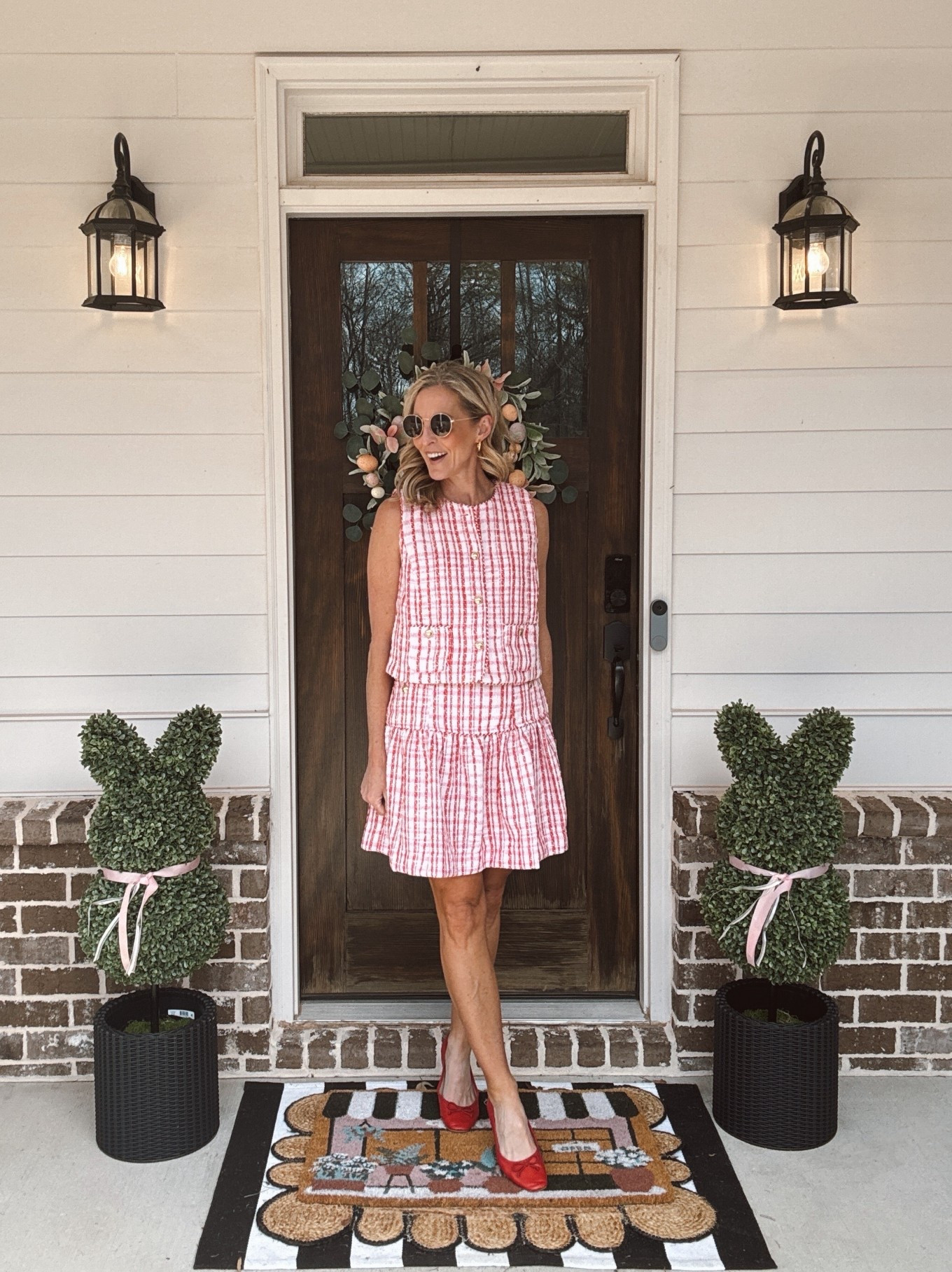 This skirt with the matching top is perfection. Wearing a size XS in both. I am 5’5 for reference  

#LTKgrwm #LTKdayinmylife #LTKmomlife