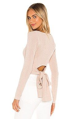 MAJORELLE Bicoastal Sweater in Blush from Revolve.com | Revolve Clothing (Global)