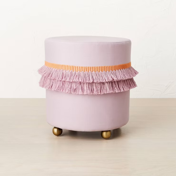 Catania Tassel Ottoman with Ball Feet - Opalhouse™ designed with Jungalow™ | Target