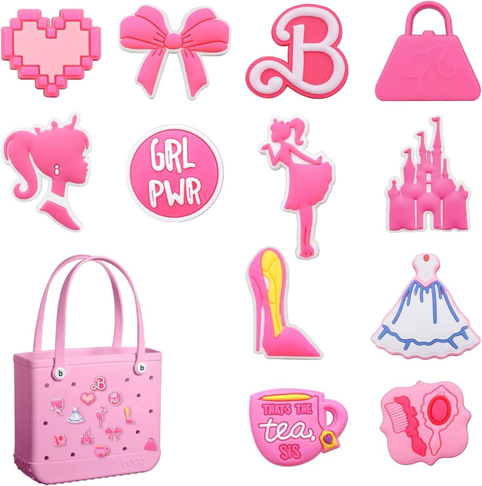 12pcs Charms for Bogg Bag, PVC Beach Charms for Simply Southern Totes, Insert Decorative for Hand... | Amazon (US)