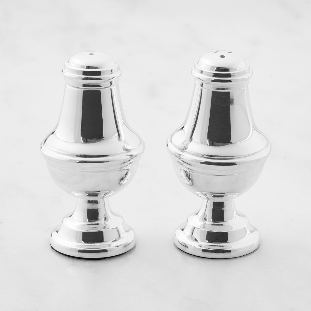 Heirloom Silver Salt &amp; Pepper Shakers | Williams-Sonoma