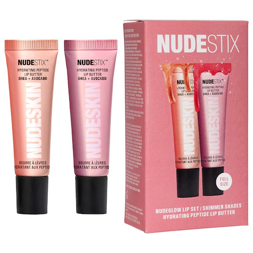 Nudeglow Hydrating Peptide Lip Butter Duo Set | Sephora (US)