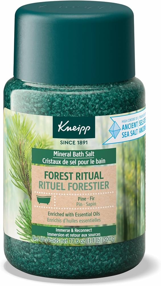 Kneipp Forest Ritual Pine & Fir Mineral Bath Salt with Pine & Fir - 17.6 oz - Up to 10 Baths | Amazon (US)