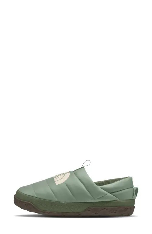 The North Face Nuptse Down Slipper in Slate Moss/Bark Mist at Nordstrom, Size 5 | Nordstrom