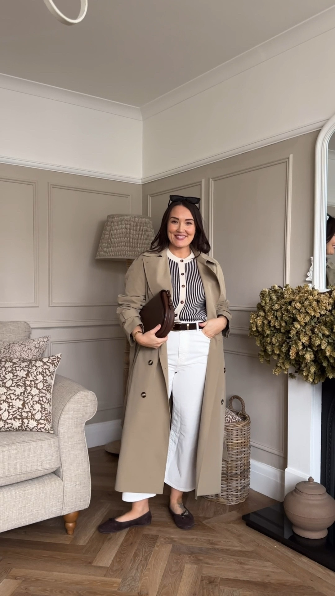 Day 5 of winter to spring outfits 💕 today I'd wearing two of my most loved items in spring a trench and a white jean x 

#LTKwinter #LTKspring #LTKXAbercrombieDenim