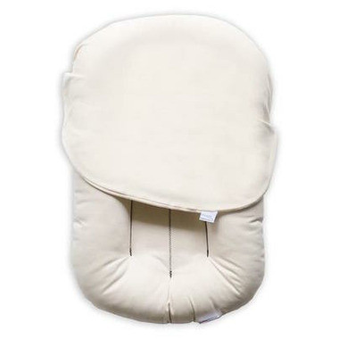 Snuggle Me Organic Infant Lounger + Cover Bundle Natural | Well.ca